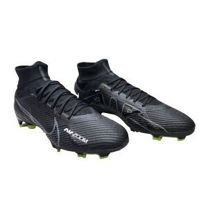 Nike Zoom Mercurial Superfly 9 Pro FG Soccer Cleats Mens 13 Black Volt DJ5598001